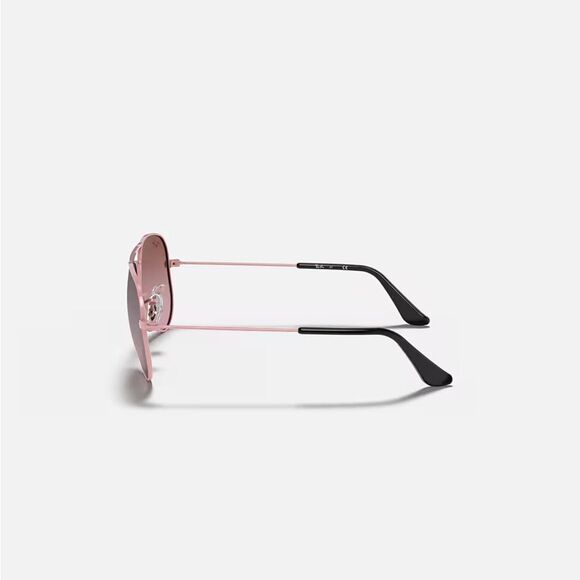Kids Ray Ban aviator sunglasses pink - Picture 2 of 7